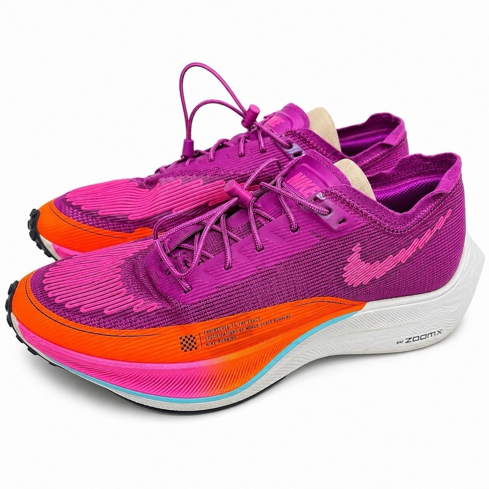 Nike ZoomX Vaporfly NEXT% 2 DJ7036-991 Pink Women's‎ Size 9.5 Racing Shoes